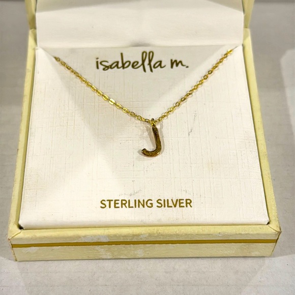 Abella Jewelry - ✨ Isabella M Gold Plated “J” Pendant Necklace ✨
